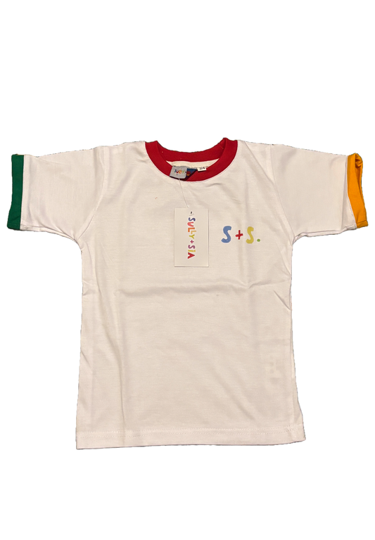 fruit stamp tee